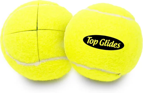 Miniatura 9 de AMP Top Glides Deslizadores de Pelotas de Tenis Precortados para Andador (Gris)