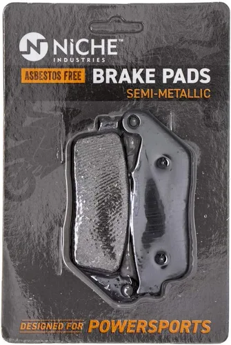 NICHE Juego Pastillas de Freno para Honda ST1100 PC800 Suzuki GSX250R Kawasaki Versys 650 Delanteras Traseras Semimetálicas