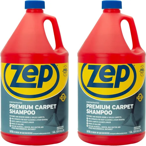 Miniatura 10 de Zep ZUPXC128 - Champú para alfombras de primera calidad, 1 galón (caja de 4), limpieza profunda y eliminación de manchas, para máquinas de alfombras