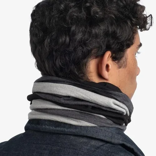Miniatura 4 de BUFF Polaina de cuello Move de lana merina, 100% lana de origen ético, máscara facial que regula la temperatura, tamaño adulto