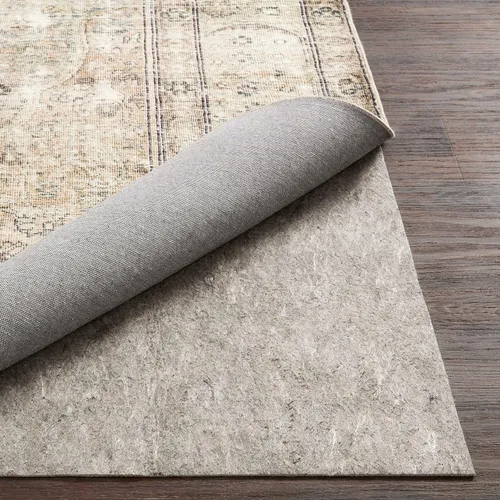 Loloi Loloi-Grip Alfombra Protectora, FPAD2 Gris, 2'-0" x 12'-0",.13" de espesor, gris, 1/8 pulgada, reversible, suave, almohadilla, bajo perfil,