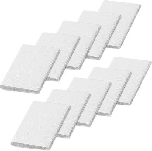 CoguZed Paquete de 10 sellos de esquina para puerta, burletes de jamba de puerta exterior, tapones de cuña, sellos de espuma para aislamiento de