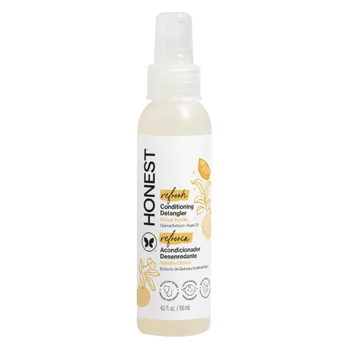 Miniatura 13 de The Honest Company - Espray acondicionador desenredante, naranja dulce con aroma a vainilla Acondicionador ligero sin enjuague y espray
