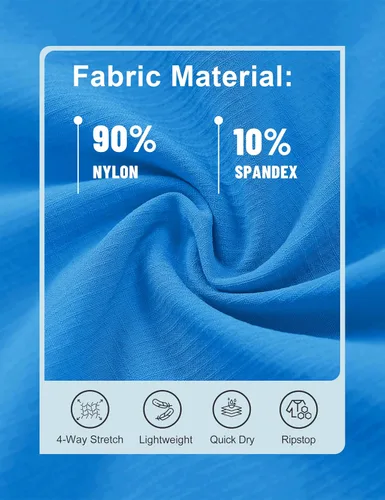 Miniatura 3 de MAGCOMSEN Pantalones cortos de entrenamiento para hombre, de secado rápido, 34, pantalones capri con bolsillos con cremallera, pantalones cortos