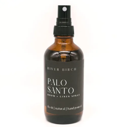 River Birch Spray de Lujo para Ropa de Cama y Habitación - Palo Santo Home Signature Scent - Spray de Fragancia para Habitación - Ambientador de