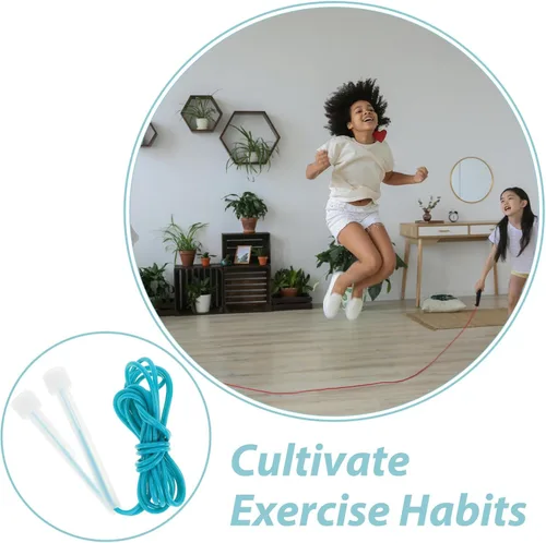 Miniatura 4 de Cuerda de salto de velocidad para cuerda de salto portátil ligera para entrenamiento de cuerpo completo equipo de entrenamiento cardiovascular