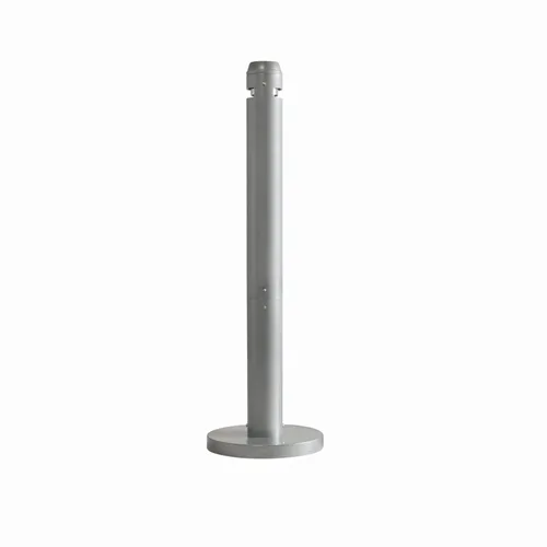 Miniatura 4 de Cenicero tipo poste Rubbermaid Commercial, redondo, Negro, 1