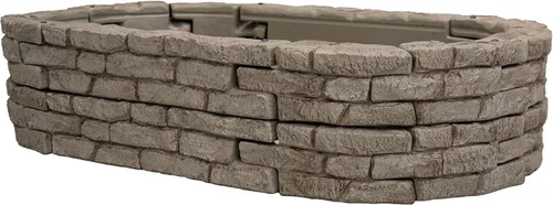 Miniatura 8 de RTS Home Accents Kit de cama de jardín elevada Rock Lock, cuadrado de 48 pulgadas