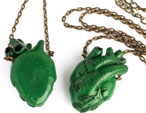 Miniatura 10 de Collar de corazón anatómico