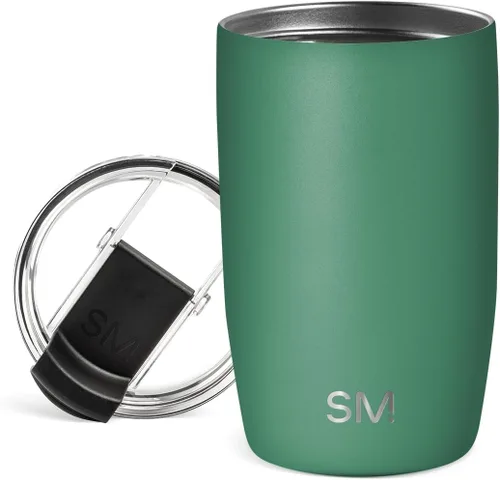 Miniatura 37 de Simple Modern Taza de Café de Viaje Tumbler con Tapa Abatible Reutilizable Aislada de Acero Inoxidable Cold Brew Taza de Café Helado Termo