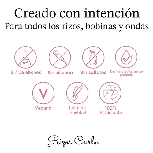 Miniatura 6 de Rizos Curls Mousse Definidora de Rizos – Espuma ligera para volumen e hidratación – Brillo y definición para cada patrón de rizo: cabello ondulado