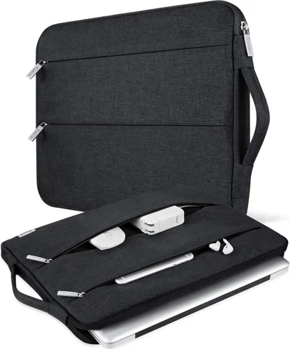 Miniatura 14 de Funda para Laptop Voova de 13 13.6 Pulgadas Compatible con MacBook Air 13 M1/M2/M3/M4, MacBook Pro 13/14, iPad Pro 13, Bolsa de Computadora delgada