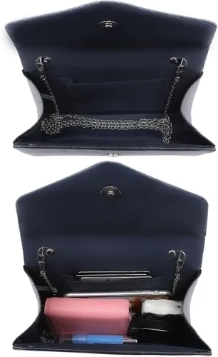Miniatura 94 de Dasein Bolso de noche para mujer, embragues de fiesta, bolsos de boda, cóctel, baile de graduación, bolsos con purpurina esmerilada