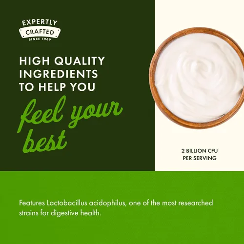 Miniatura 5 de Swanson Probiótico - Suplemento de salud digestiva con 1 mil millones de UFC por cápsula - Fórmula natural que apoya la regularidad intestinal