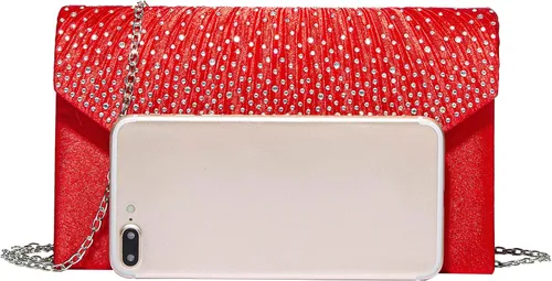 Miniatura 11 de LETODE Bolsos de mano para mujer, bolsos de noche y embragues para mujer, bolsos de sobre, bolsos de fiesta, baile de graduación, bolso de boda