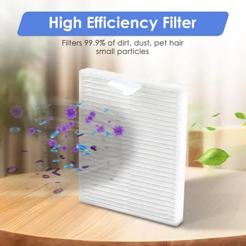 Miniatura 2 de Paquete de 6 filtros HEPA de repuesto Q7 M5/M5+ compatibles con aspiradora robot Roborock Q7 L5/Q7 L5+, kit de accesorios, filtro vertical, filtros