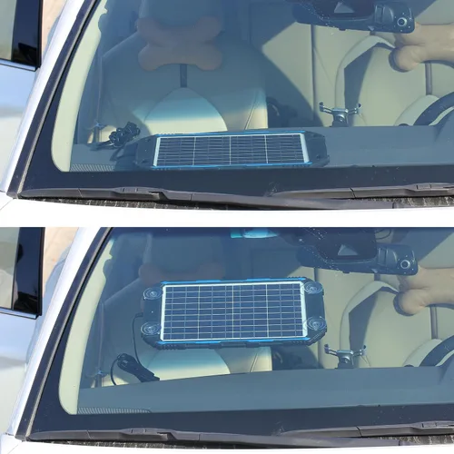 Miniatura 7 de SUNER POWER Cargador de batería solar impermeable de 10 W y 12 V y mantenedor Pro, controlador de carga UltraSmart MPPT incorporado, kits de carga