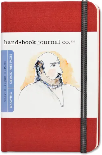 Miniatura 11 de Libro de Dibujo, Diario de Viaje, Gran Retrato 10-1/2 x 8-1/4, Diario de Artista Verde Cadmio