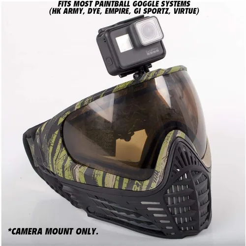 Miniatura 6 de HK Army Soporte para cámara para máscara de gafas de paintball Negro
