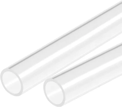 Miniatura 8 de MECCANIXITY Tubo acrílico transparente rígido redondo 18 mm (0.7 ") ID 20 mm (0.8 ") OD 18" para lámparas y linternas, sistema de refrigeración por