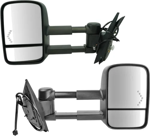 Miniatura 27 de Trail Ridge Juego de espejos de remolque de 2 piezas para el lado del conductor y del pasajero compatible con Ford F-150 FO1320479 FO1321479