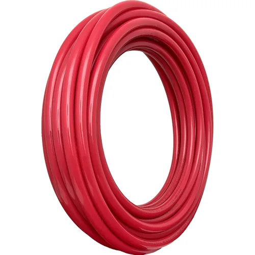 SharkBite 3/4 pulgadas x 100 pies rojo PEX-A, fabricado en los Estados Unidos, tubo flexible de tubería de agua para fontanería, UA70R100