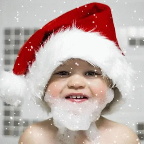Miniatura 5 de CCINEE Sombrero de Papá Noel para niños, sombreros de Papá Noel de Navidad, sombrero rojo de felpa para decoración del hogar, suministros de fiesta