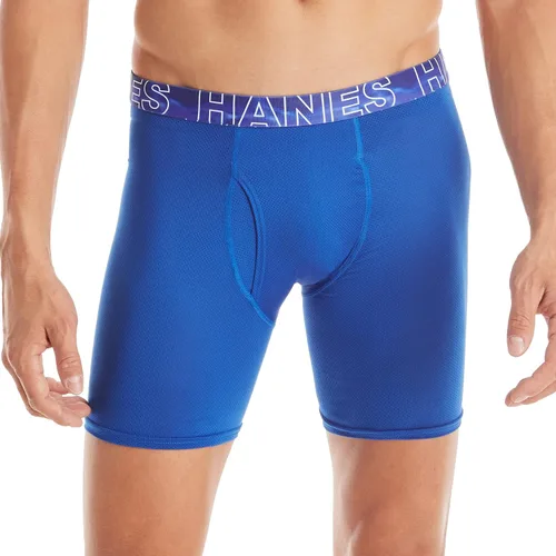 Miniatura 2 de Hanes X-Temp Calzoncillo tipo bóxer de malla de 4 vías elástica para hombre