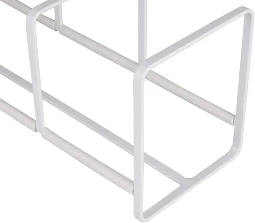 Miniatura 7 de Yamazaki 3147 Home Tower - Organizador de platos, estante de almacenamiento ancho para armarios de cocina, blanco, pequeño