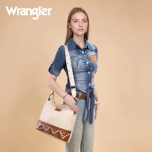 Miniatura 127 de Wrangler Hobo - Bolsas para mujer de cuero vegano con asa superior, bolsos de hombro y bolsos