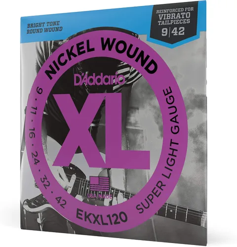 Miniatura 36 de D'Addario XL EXL110-3D - Cuerdas de níquel para guitarra eléctrica de 6 cuerdas, entonación perfecta, sensación consistente, durabilidad fiable