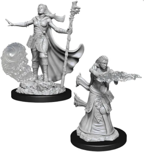 Miniatura 4 de D&D Nolzurs Marvelous Unpainted Miniatures: Wave 8: Human Female Clérigo