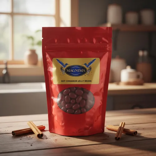 Miniatura 4 de MAGNIMA Gomitas de canela calientes, sin sabores ni colores artificiales, sin gluten y sin grasa, aperitivo divertido para niños y familia, bolsa