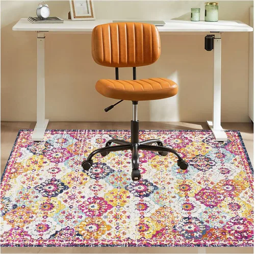 Miniatura 20 de Tapete para silla de oficina para suelo de madera dura, 36 x 48 pulgadas, tapete antideslizante para silla de escritorio para suelos duros, alfombra