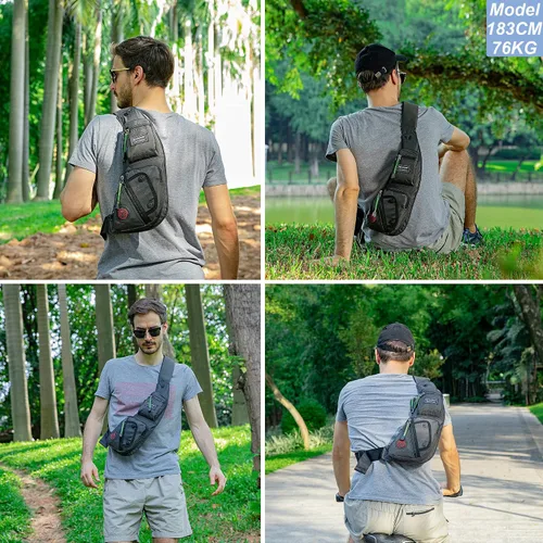Miniatura 4 de Nicgid Sling Bag - Mochila bandolera para hombre), Kyd2620002