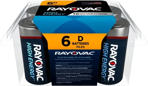 Miniatura 9 de Rayovac Baterías Fusion C (paquete de 4), pilas alcalinas C