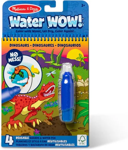 Miniatura 11 de Melissa & Doug On The Go Water Wow! Almohadilla de actividades para colorear reutilizable que se revela con agua - Selva