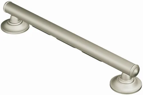 Moen Home Care Barra de seguridad para baño de 16 pulgadas de diseñador de acero inoxidable para discapacitados para bañera y ducha, producto de