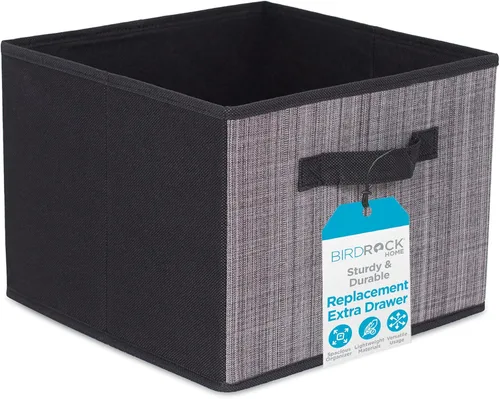 Miniatura 9 de Organizador colgante Internet's Best, para ropero con cajones (gris).