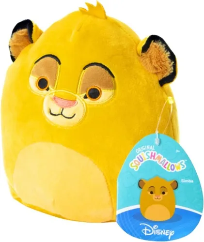 Miniatura 3 de Squishmallows Simba del Rey León de Disney (6,5 pulgadas) (SQK1966)