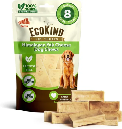 Miniatura 21 de EcoKind Premium Gold Yak Cheese - Masticables para perros del Himalaya, golosinas saludables para perros pequeños, con alto contenido de proteínas