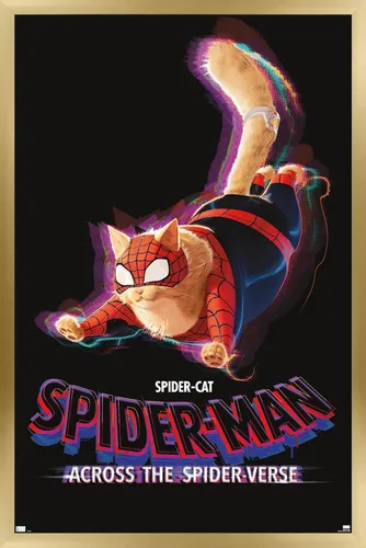 Miniatura 16 de Marvel Spider-Man: Across The Spider-Verse - Póster de pared de una hoja de Spider-Cat, 22.4 pulgadas de largo x 14.7 pulgadas de ancho, paquete