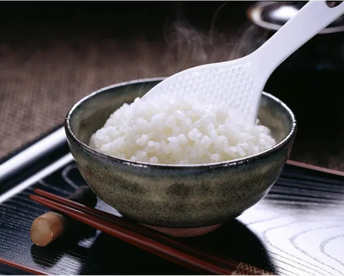 Miniatura 6 de Boao 6 palas de arroz, 7.5 pulgadas, cuchara de arroz antiadherente de plástico, espátula de servidor de papas para cocina, restaurante, utensilios