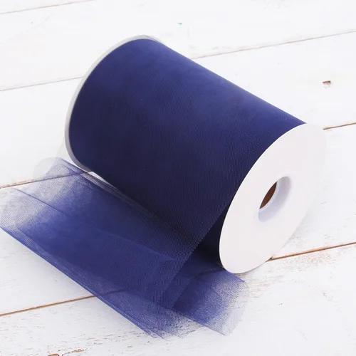 Miniatura 20 de Threadart - Mega rollo de tul beige - 6 x 100 yardas (300 pies) Soft sheer tulle on a 6 x 100yd mega roll (300ft) - for weddings, tutus, costumes