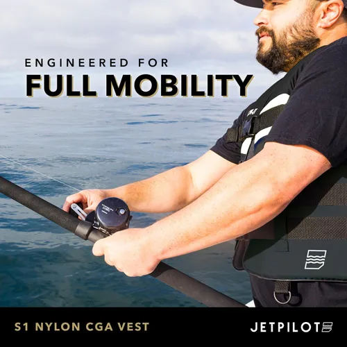 Miniatura 8 de Jet Pilot S1 - Chaleco de nailon CGA Wakeboard para hombre