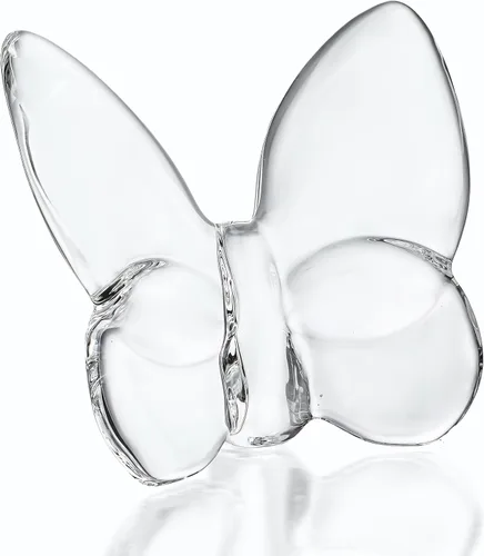 Miniatura 12 de kanpura Figura de mariposa de cristal azul, figura de mariposa voladora, adorno de mariposa de cristal, animal de cristal coleccionable