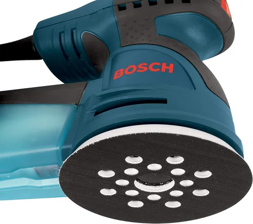 Miniatura 15 de BOSCH ROS20VSC lijadora palmar 2.5 Amp 5 pulgadas con cable, lijadora orbital aleatoria de velocidad variable, kit pulidor con colector de polvo