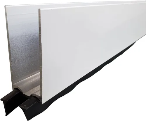 Miniatura 3 de Expansor inferior para puerta de tormenta de seguridad 0.1 pulgada de grosor solamente -32 pulgadas de ancho - negro Negro 32