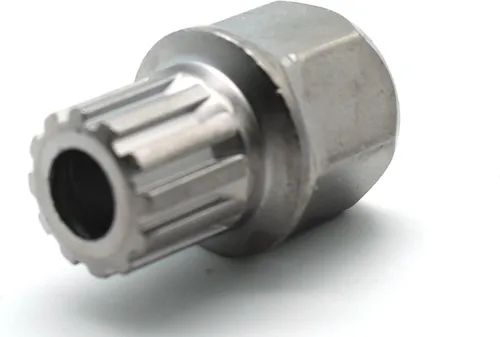 Miniatura 22 de TMAX Abc0/10Pt Bloqueo de rueda Lugnut antirrobo Tuerca Tornillo Eliminación de llave Socket S3057 para Vw Audi