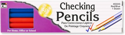 Miniatura 2 de Charles Leonard Lápiz de cuadros con borrador, mina de color verde, paquete de 12 (65025)